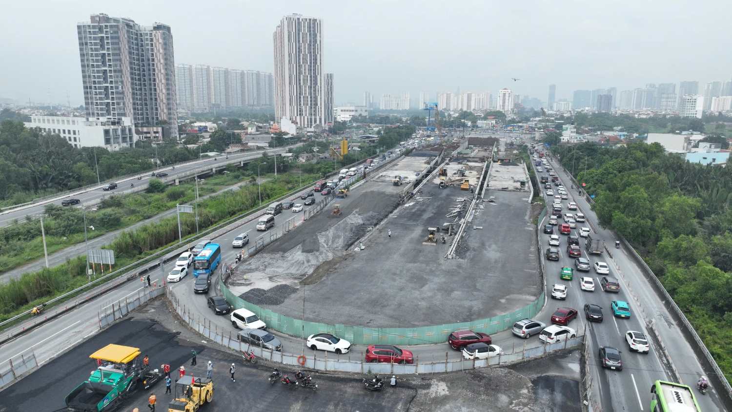 Cầu Bà Dạt cơ bản hoàn thành. Ảnh: Anh Tú