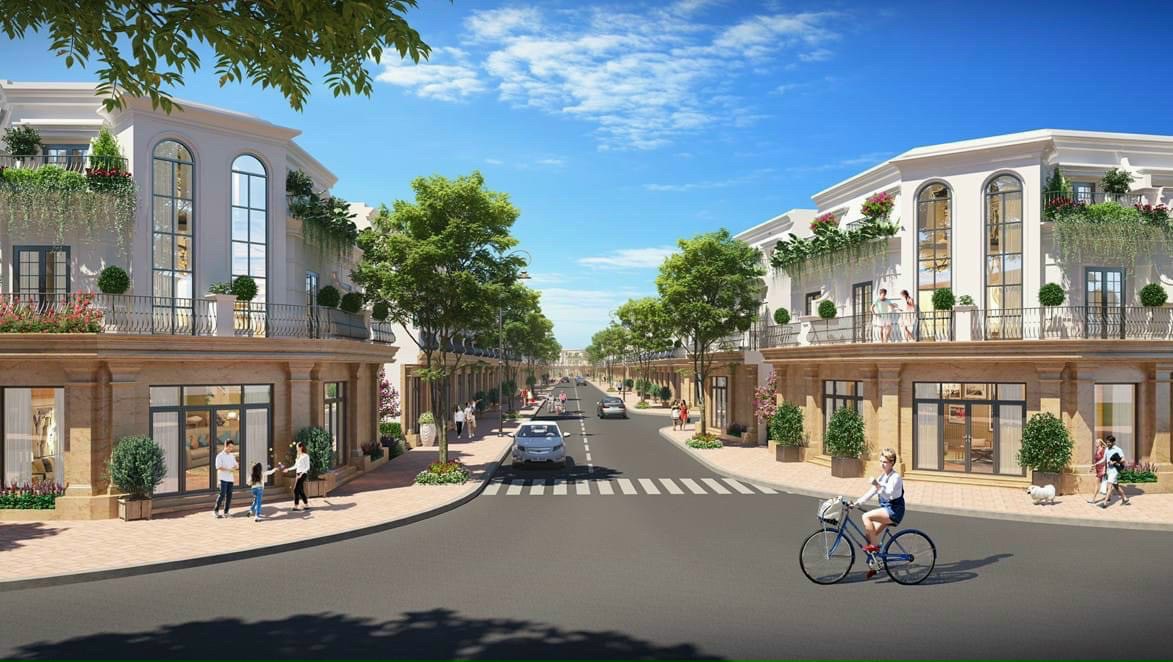Phối cảnh nhà ở xã hội 1 trệt 1 lầu ngay Vsip 2 Bình Dương