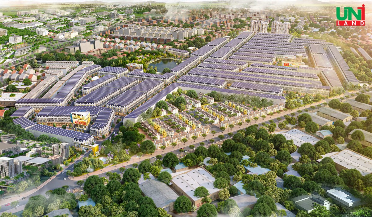 Tổng thể dự án Khu đô thị Estella City Sông Mây Đồng Nai